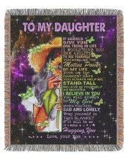 Daughter To Mom If I Could Give U 1 Thing In Life 50x60 - Woven Blanket tile