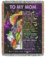 Daughter To Mom If I Could Give U 1 Thing In Life 60x80 - Woven Blanket tile