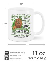 I Didn't Give U The Gift Of Life To Son-In-Law Mug ceramic-mug-lifestyle-62