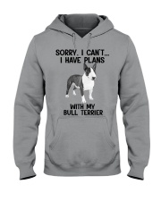 I have plans with my dog Bull Terrier Hooded Sweatshirt tile