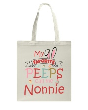 Customize Easter's day Nonnie To Grandma Tote Bag tile