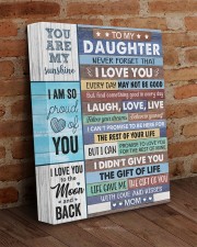 Mom To Daughter Never Forget That I Love You 11x14 Gallery Wrapped Canvas Prints aos-canvas-pgw-11x14-lifestyle-front-09