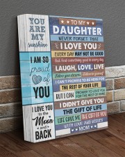 Mom To Daughter Never Forget That I Love You 11x14 Gallery Wrapped Canvas Prints aos-canvas-pgw-11x14-lifestyle-front-10