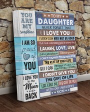Mom To Daughter Never Forget That I Love You 11x14 Gallery Wrapped Canvas Prints aos-canvas-pgw-11x14-lifestyle-front-21