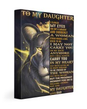 I Closed My Eyes For But A Moment Dad To Daughter 11x14 Gallery Wrapped Canvas Prints front
