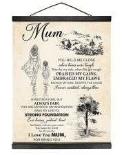 You Held Me Close When Times Were Tough To Mom Hanging Canvas tile