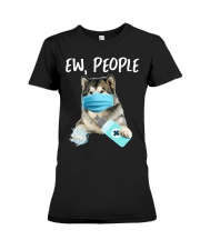 Ew People Alaskan Malamute Premium Fit Ladies Tee tile