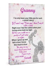 To Mom I've Only Been Your Little One Custom Name 24x36 Gallery Wrapped Canvas Prints front