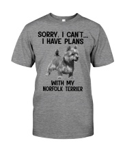 I have plans with my dog Norfolk Terrier Premium Fit Mens Tee tile