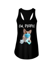 Ew People Corgi Ladies Flowy Tank tile