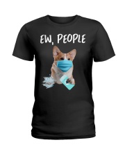 Ew People Corgi Ladies T-Shirt tile