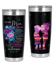 I Love You All The Times Son To Mom 20oz Tumbler front