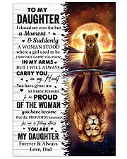 I Closed My Eyes For But A Moment Dad To Daughter Vertical Poster tile