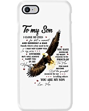 I Close My Eyes For But A Moment Eagle Mom To Son Phone Case tile