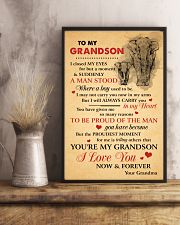 I Closed My Eyes For But A Moment To Grandson 11x17 Poster lifestyle-poster-3