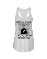Personal Stalker Schnauzer Ladies Flowy Tank tile