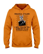 Personal Stalker Schnauzer Hooded Sweatshirt tile