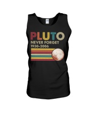 Science Pluto Never Forget 1930-2006 Unisex Tank tile