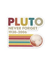 Science Pluto Never Forget 1930-2006 Sticker tile