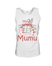 Customize Easter's day Mumu To Grandma Unisex Tank tile