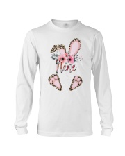Customize GRANDMA Easter's day Nene Long Sleeve Tee tile