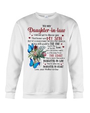 I Did Not Get To Choose You To Daughter In Law Crewneck Sweatshirt tile