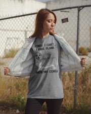 I have plans with my dog Corgi Classic T-Shirt apparel-classic-tshirt-lifestyle-07