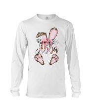 Customize GRANDMA Easter's day Abba Long Sleeve Tee tile