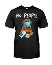 Ew People Dog Wearing A Face Mask Tosa Inu Premium Fit Mens Tee tile