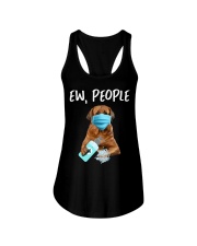 Ew People Dog Wearing A Face Mask Tosa Inu Ladies Flowy Tank tile