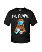 Ew People Dog Wearing A Face Mask Tosa Inu Youth T-Shirt tile