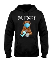 Ew People Dog Wearing A Face Mask Tosa Inu Hooded Sweatshirt tile