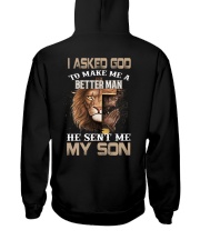 I Asked God To Make Me A Better Man Hooded Sweatshirt tile