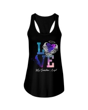 Love Dad My Guardian Angel Mom To Daughter Ladies Flowy Tank tile