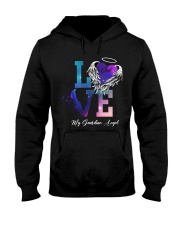 Love Dad My Guardian Angel Mom To Daughter Hooded Sweatshirt tile