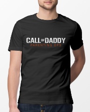 Call Of Daddy Parenting ops funny gift for father Classic T-Shirt lifestyle-mens-crewneck-front-13