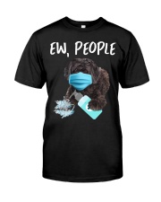 Ew People Dog Wearing A Face Mask Schnoodle Premium Fit Mens Tee tile