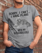 I have plans with my dog Goldendoodle Classic T-Shirt apparel-classic-tshirt-lifestyle-26