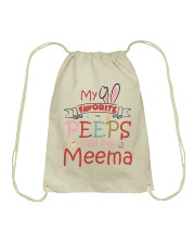 Customize Easter's day Meema To Grandma Drawstring Bag tile