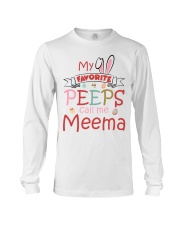 Customize Easter's day Meema To Grandma Long Sleeve Tee tile