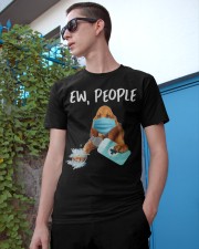 Ew People Dog Wearing A Face Mask Bloodhound Classic T-Shirt apparel-classic-tshirt-lifestyle-17
