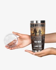 So Much Of Me Is Made From What I Learned To Dad 20oz Tumbler aos-20oz-tumbler-lifestyle-front-23