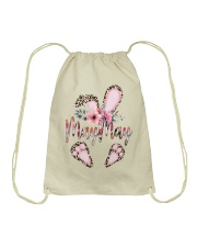 Customize GRANDMA Easter's day MayMay Drawstring Bag tile