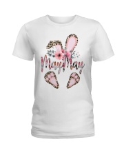 Customize GRANDMA Easter's day MayMay Ladies T-Shirt tile