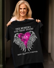The Moment Your Heart Stopped Daughter To Mom Classic T-Shirt apparel-classic-tshirt-lifestyle-front-118
