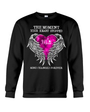 The Moment Your Heart Stopped Daughter To Mom Crewneck Sweatshirt tile
