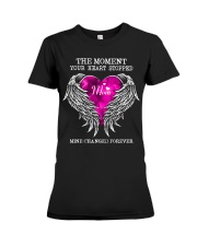 The Moment Your Heart Stopped Daughter To Mom Premium Fit Ladies Tee tile