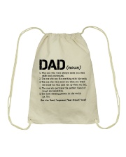 The Definition Of A Dad Drawstring Bag tile