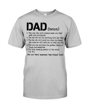The Definition Of A Dad Classic T-Shirt front