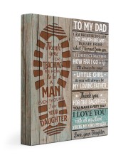 I Am Because You Are So Much Of Me Daughter To Dad 11x14 Gallery Wrapped Canvas Prints front